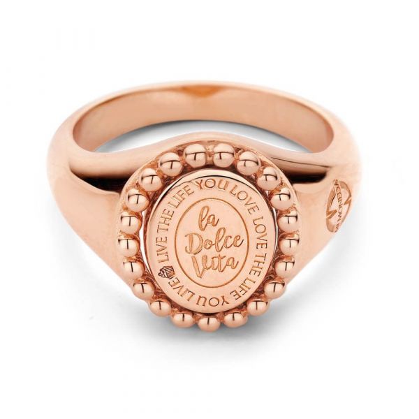 MI MONEDA | Soho ring rosé - laatste maat 50